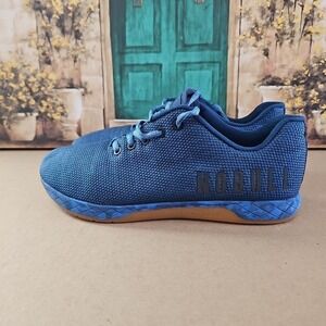 NOBULL Men's 11 Navy Blue Gum Bottom SuperFabric CrossFit Trainer Sneaker Shoe